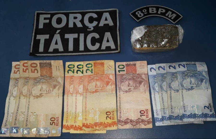 Polícia Militar prende jovem por tráfico de droga em Nova Andradina