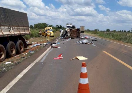Família com bebê de 2 anos morreu em acidente após ultrapassagem em MS