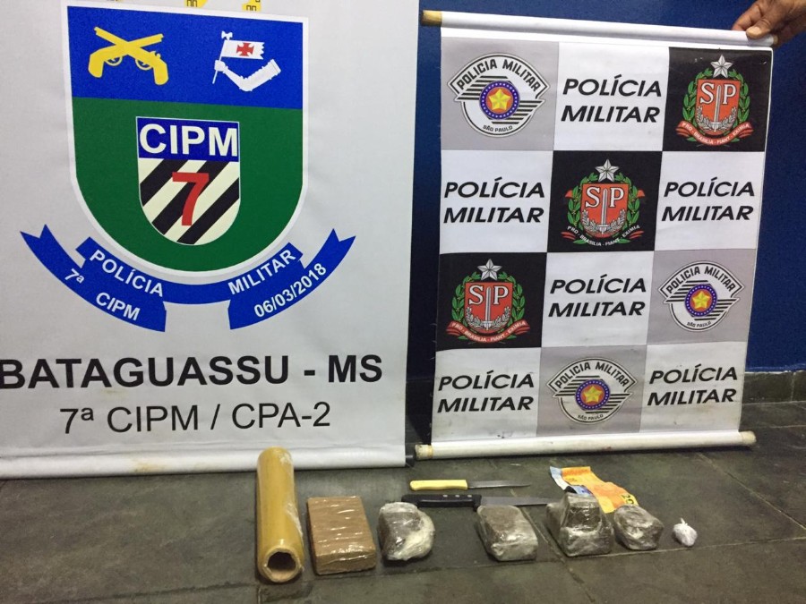 Em ação conjunta, Polícia Militar de Mato Grosso do Sul e Força Tática de São Paulo fecha ponto de venda de drogas em Bataguassu.