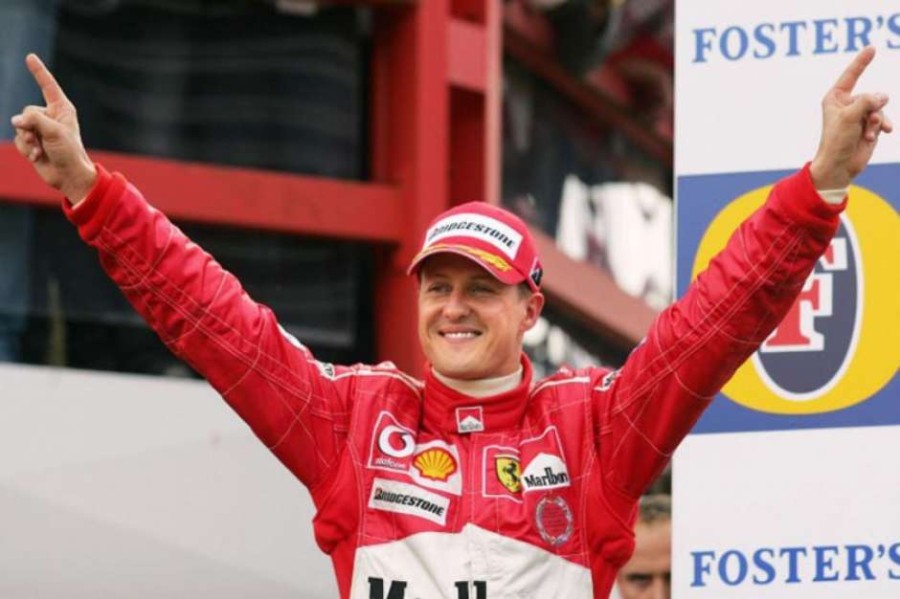 Schumacher está com corpo deteriorado e músculos atrofiados