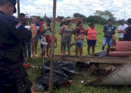 Homem morre após ser atingido por raio em assentamento na fronteira