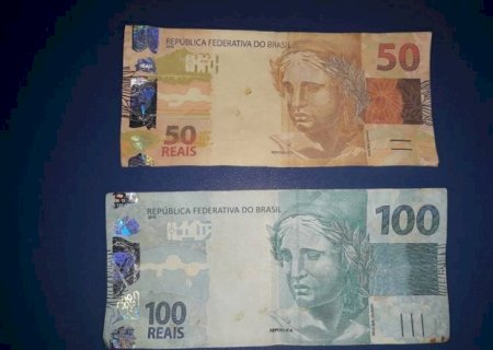 Suspeitos de distribuir notas falsas no comércio de Novo Horizonte do Sul é identificado