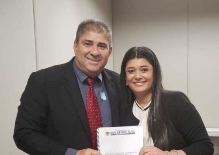 PREFEITO DE NOVO HORIZONTE DO SUL AGRADECE A DEPUTADA FEDERAL ROSE MODESTO PELA DESTINAÇÃO DE EMENDA PARLAMENTAR PARA PAVIMENTAÇÃO ASFÁLTICA