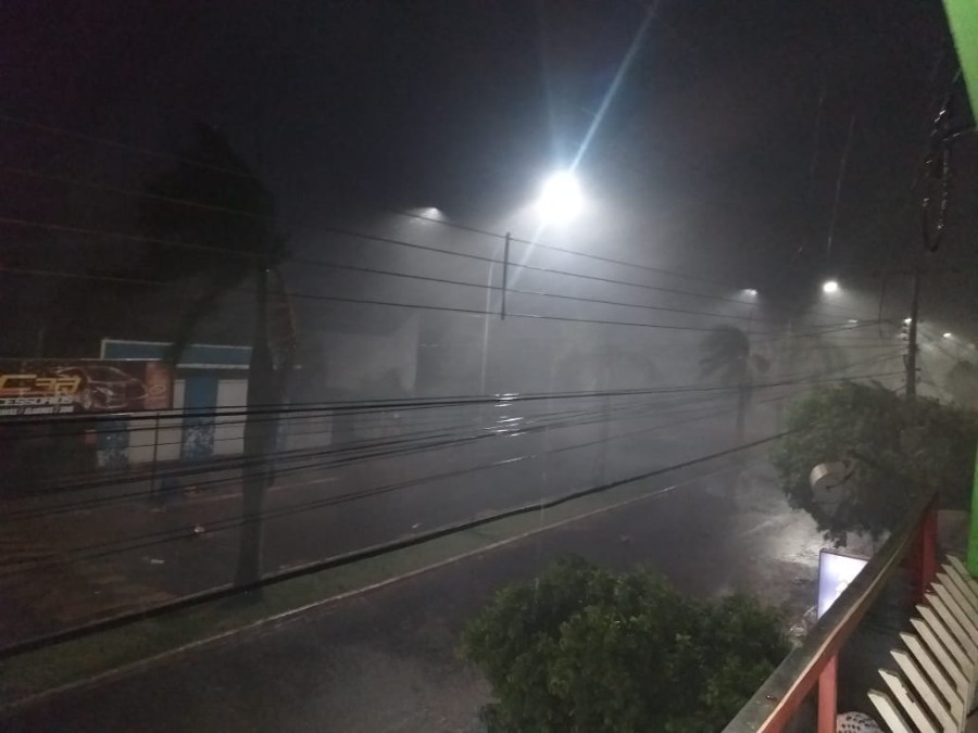 Temporal atinge região da fronteira e do Vale do Ivinhema.