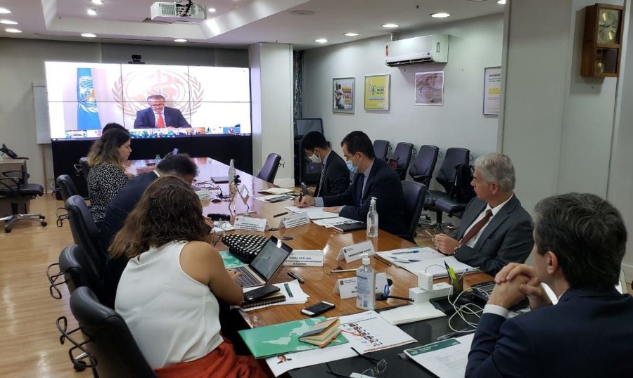 Em reunião do G20, ministro da Saúde reconhece papel da OMS