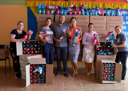 PREFEITURA DE NOVO HORIZONTE DO SUL REALIZARÁ ENTREGA DE OVOS DE PÁSCOA PARA OS ALUNOS