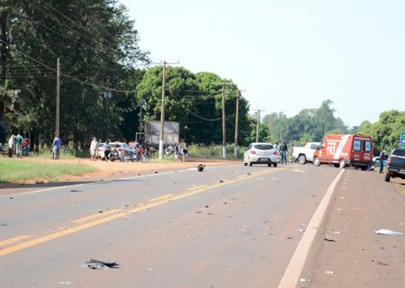 Identificado motociclista que morreu vítima de acidente na MS-376 em Fátima do Sul