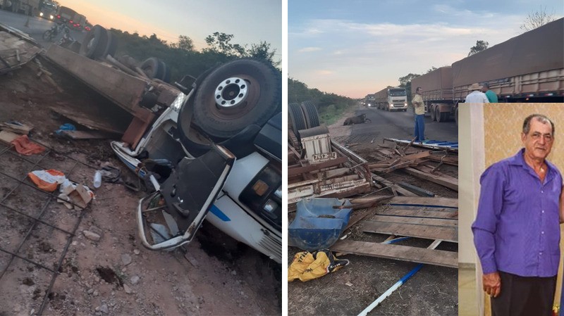 Morador em Fátima do Sul, Jorjão do Mané Pedro, morre em acidente na BR-163 no Pará