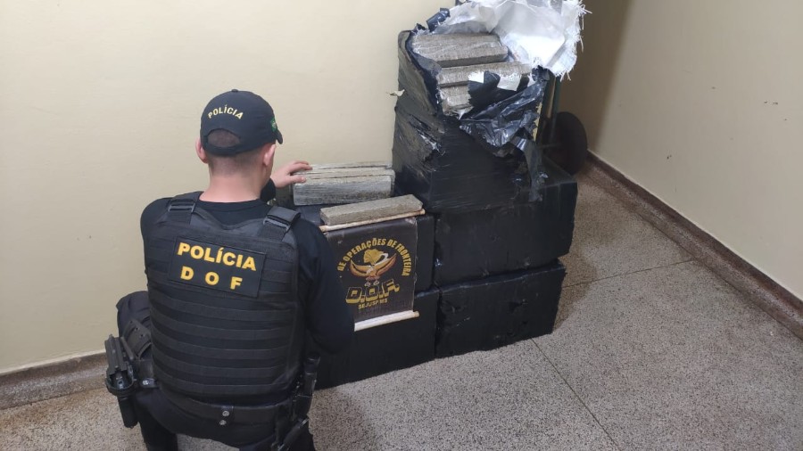Veículo com maconha que seguia para Dourados foi apreendido pelo DOF