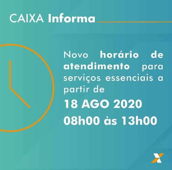 Horário de atendimento em agência da Caixa é reduzido a partir de hoje