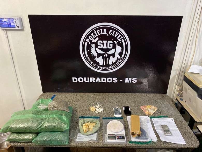 Operação conjunta fecha três \'bocas de fumo\' em Dourados