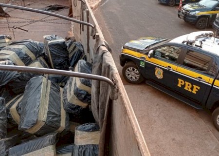 PRF apreende mais de 4,7 toneladas de maconha em Dourados