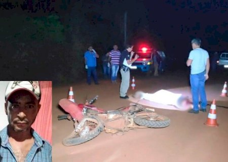Homem de 46 anos morreu em um grave acidente próximo ao distrito de Porto Vilma em Deodápolis