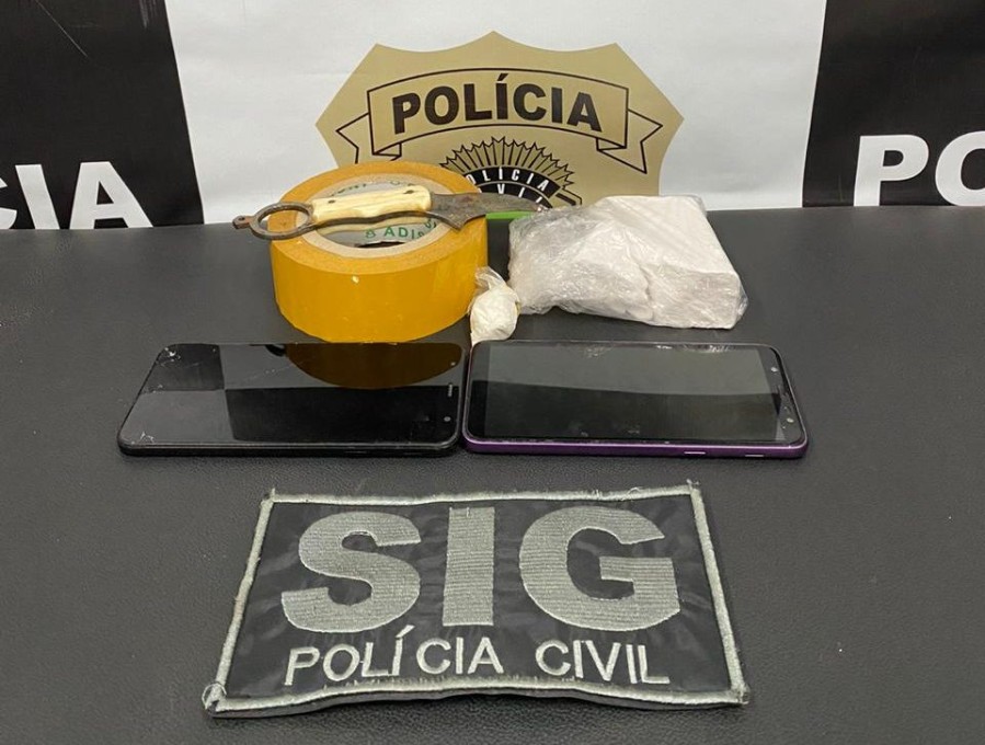 Policiais civis de Naviraí prendem casal que iria entregar drogas em Itaquiraí
