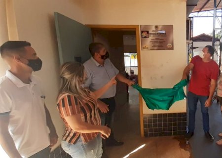 PREFEITURA DE NOVO HORIZONTE DO SUL INAUGURA OBRA NO CENTRO DE EDUCAÇÃO INFANTIL