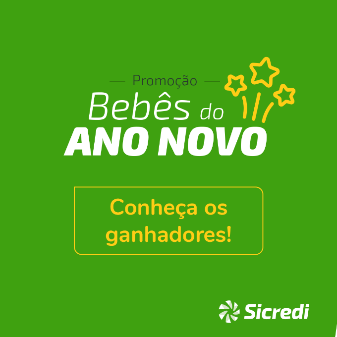 Sicredi Centro-Sul MS entrega poupança aos três primeiros bebês de 2021