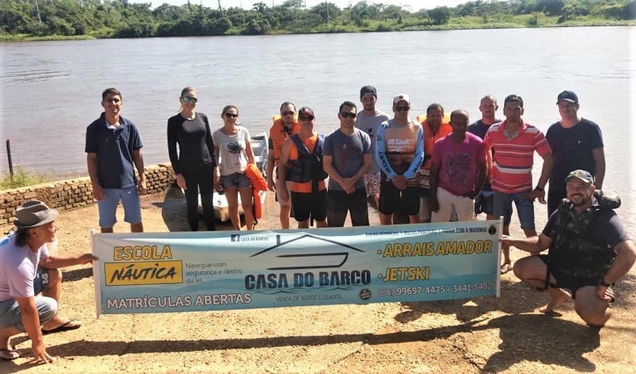 Nova Andradina - Casa do Barco está com inscrições abertas para curso de Arrais Amador e Jet Ski