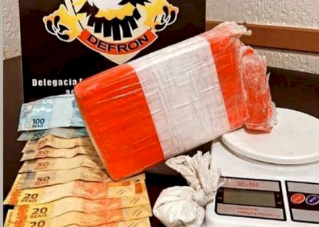 Dupla é presa com droga que seria distribuída em pontos de vendas de Dourados