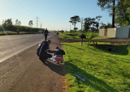 Criança morre atropelada e tem corpo dilacerado.