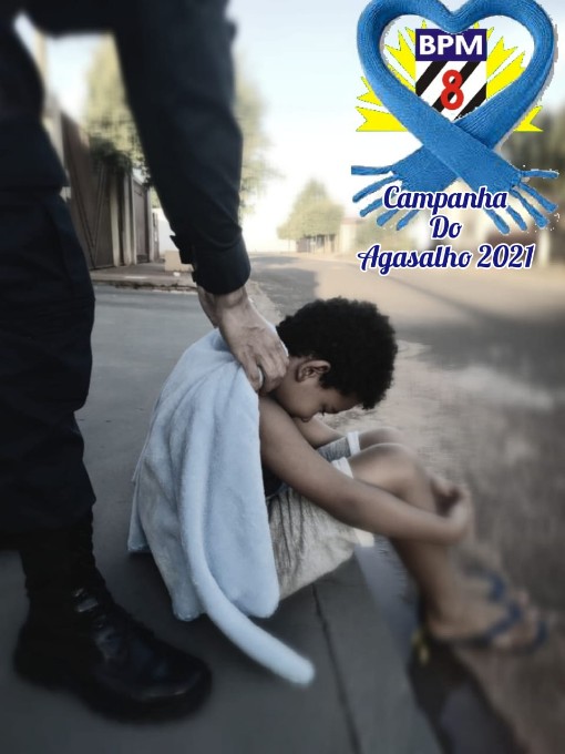 Policia Militar do 8º BPM lança a campanha do agasalho.