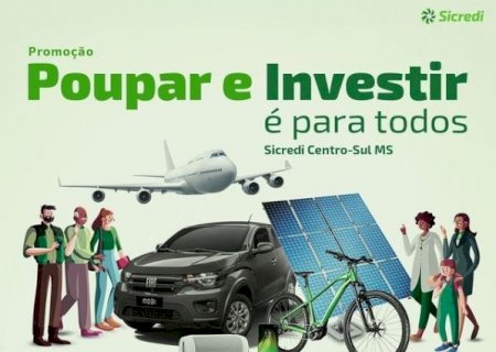 Está chegando o 1º sorteio da promoção da Sicredi Centro-Sul MS