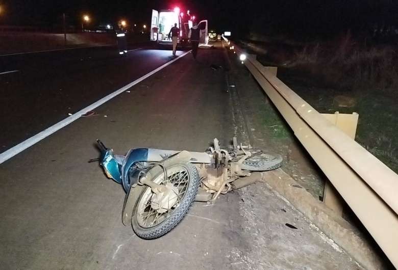 Motociclista morre em acidente na BR-163