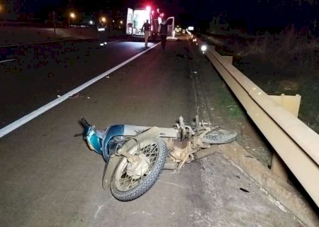 Motociclista morre em acidente na BR-163