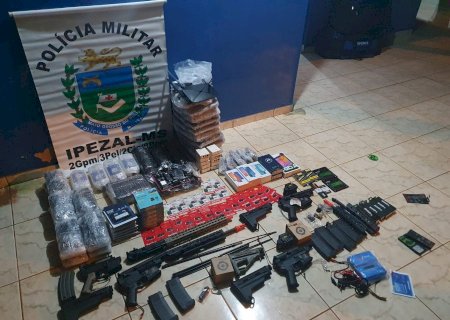 Angélica - Polícia Militar apreende mercadorias oriundas do Paraguai sem notas fiscais avaliadas em mais de R$ 37 mil reais em Ipezal