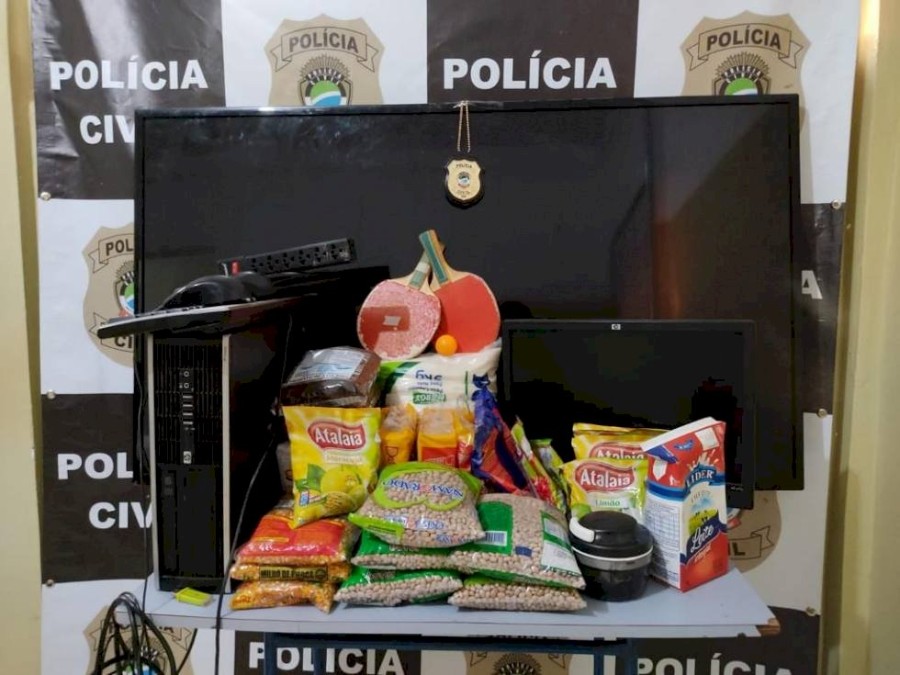 Angélica - Polícia Civil prende autor e elucida crimes de furto ocorridos na APAE