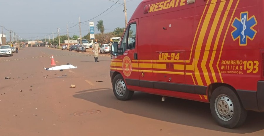 Motociclista morre em acidente contra veículo