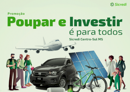 Vem aí o terceiro sorteio da promoção da Sicredi Centro-Sul MS