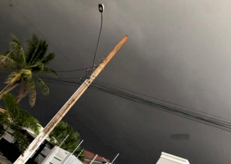 MS já registra rajadas de vento de 84 km/h com muita poeira e pouca chuva