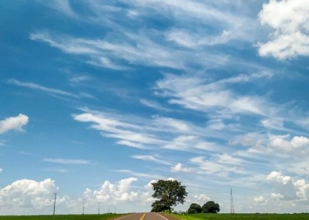 Chuva dá uma trégua e semana começa com sol entre nuvens e temperaturas agradáveis