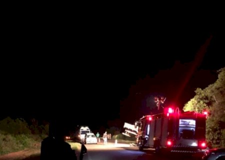 Naviraí - Acidente na MS 141 deixa uma vitima fatal.
