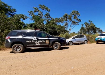 Ação conjunta das polícias Civil e Militar recupera veículo furtado em Naviraí
