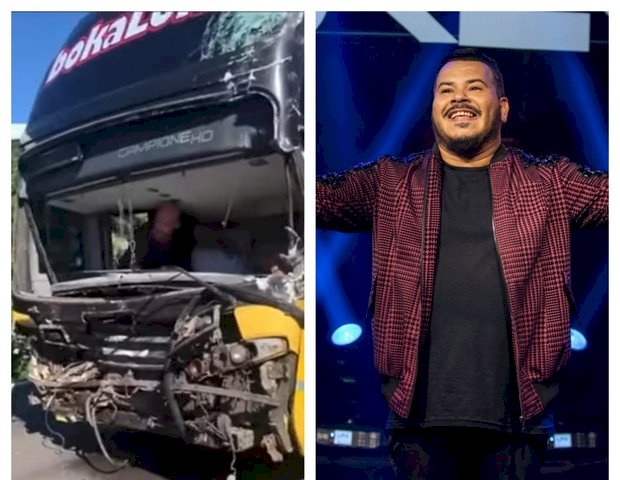 Ônibus de grupo Bokaloka se envolve em acidente em rodovia no Sul com vítimas