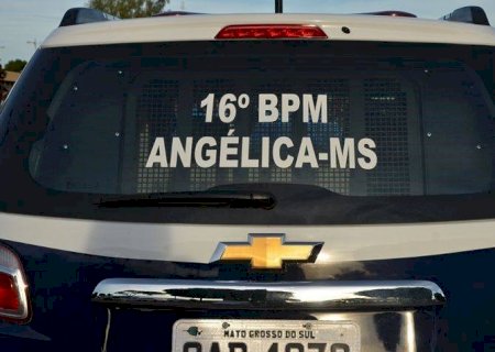 Angélica - Polícia Militar conduz jovem para a delegacia por dirigir sem possuir CNH