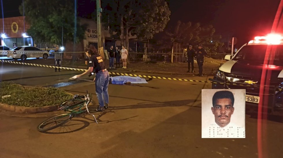 Ciclista morre após bater na lateral de veículo em Dourados