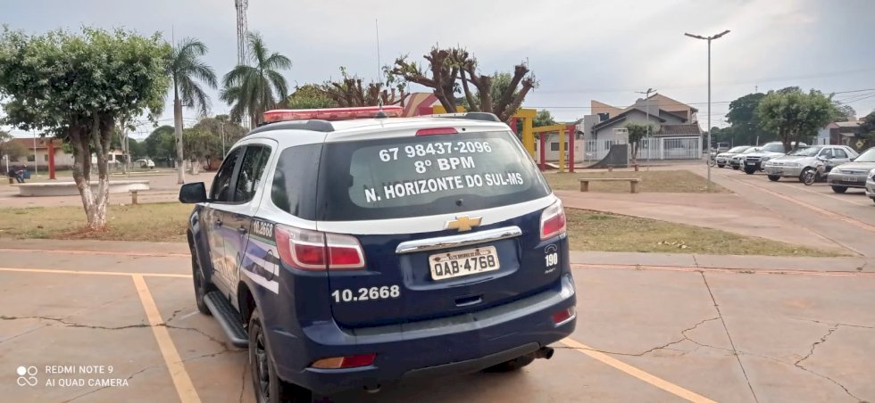Novo Horizonte do Sul - Polícia Militar prende homem após agredir esposa