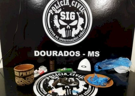 Polícia Civil prende membro de facção criminosa que planejava ataques na cidade de Dourados