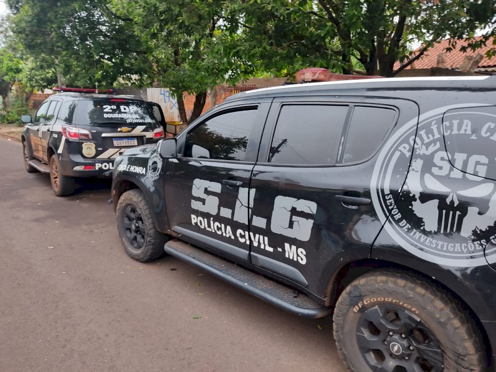 Polícia Civil cumpre mandado de busca domiciliar e de prisão preventiva no município de Dourados