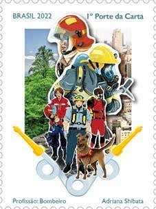 Bombeiros são homenageados com emissão especial.