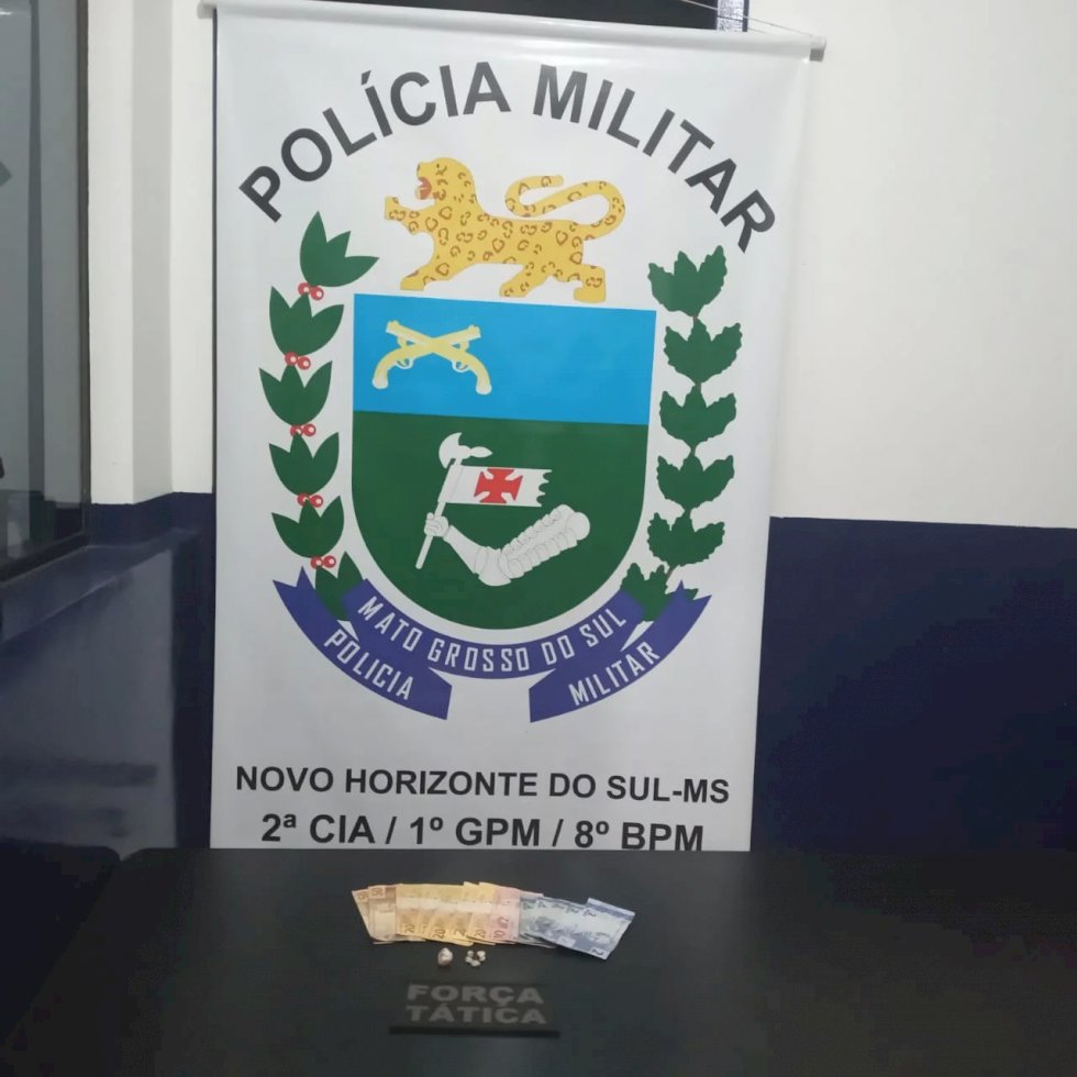 Novo Horizonte do Sul - Polícia Militar prende mulher por tráfico de drogas e cumpre mandado de prisão