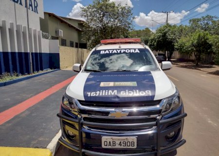 Condutor é preso pela Polícia Militar por dirigir embriagado e causar acidente em Batayporã