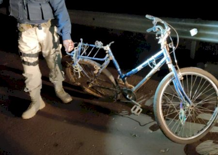 Homem de 52 anos fica gravemente ferido em acidente na noite de sexta-feira.