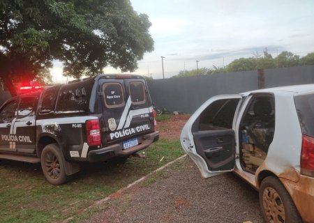 Angélica - Policiais Civis apreendem 620 kg de maconha durante transporte de preso entre cidades