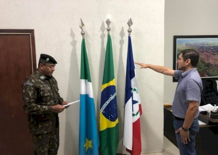 Prefeito Edinho Cassuci é empossado presidente da Junta Militar de Angélica.