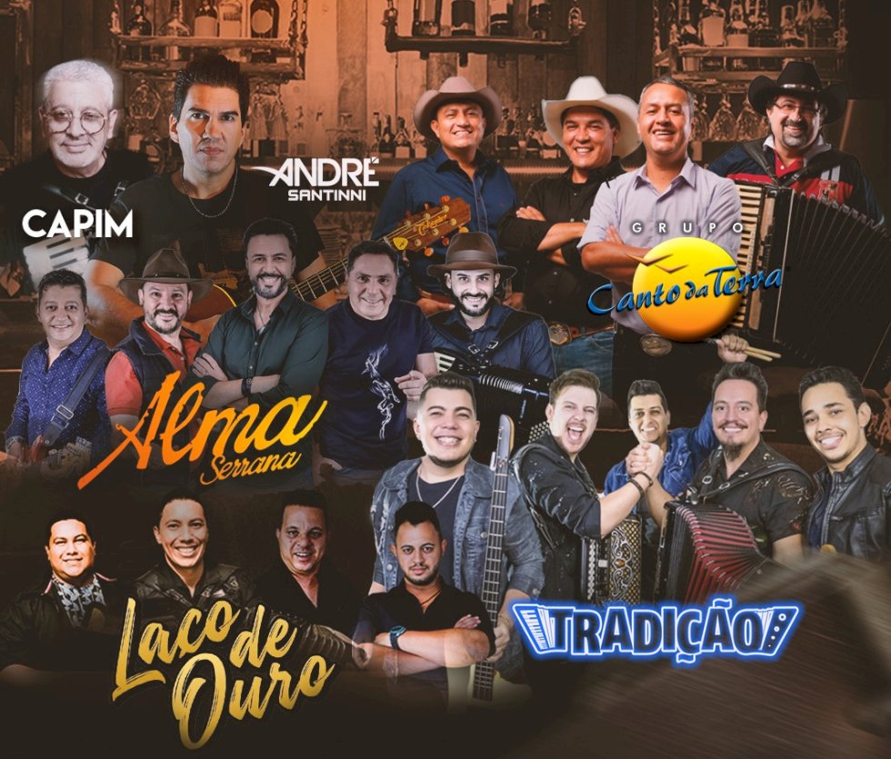 Encontro inédito reúne Tradição, Canto da Terra e Alma Serrana