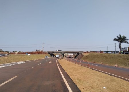 CCR MSVia libera o tráfego em novo viaduto do km 258 na BR 163 MS, em Dourados