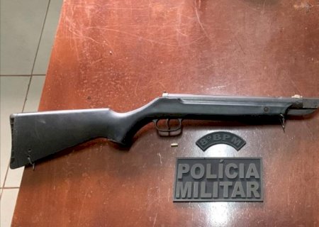 Novo Horizonte do Sul - Polícia Militar prende homem por porte ilegal de arma de fogo